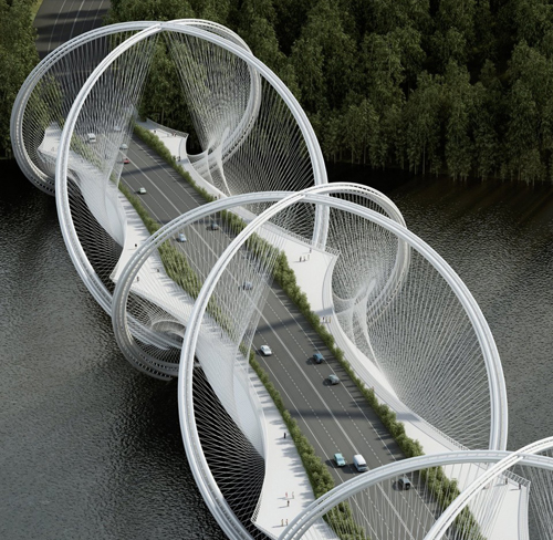 五環(huán)廊橋-北京冬奧會景觀橋設(shè)計