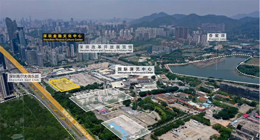 香蜜湖兩大地標(biāo)建筑設(shè)計驚艷亮相